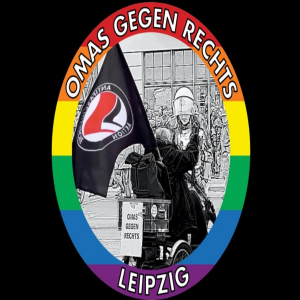 Omas gegen Rechts Leipzig 🔴🏳️‍🌈🔴