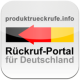 Rückruf-Portal