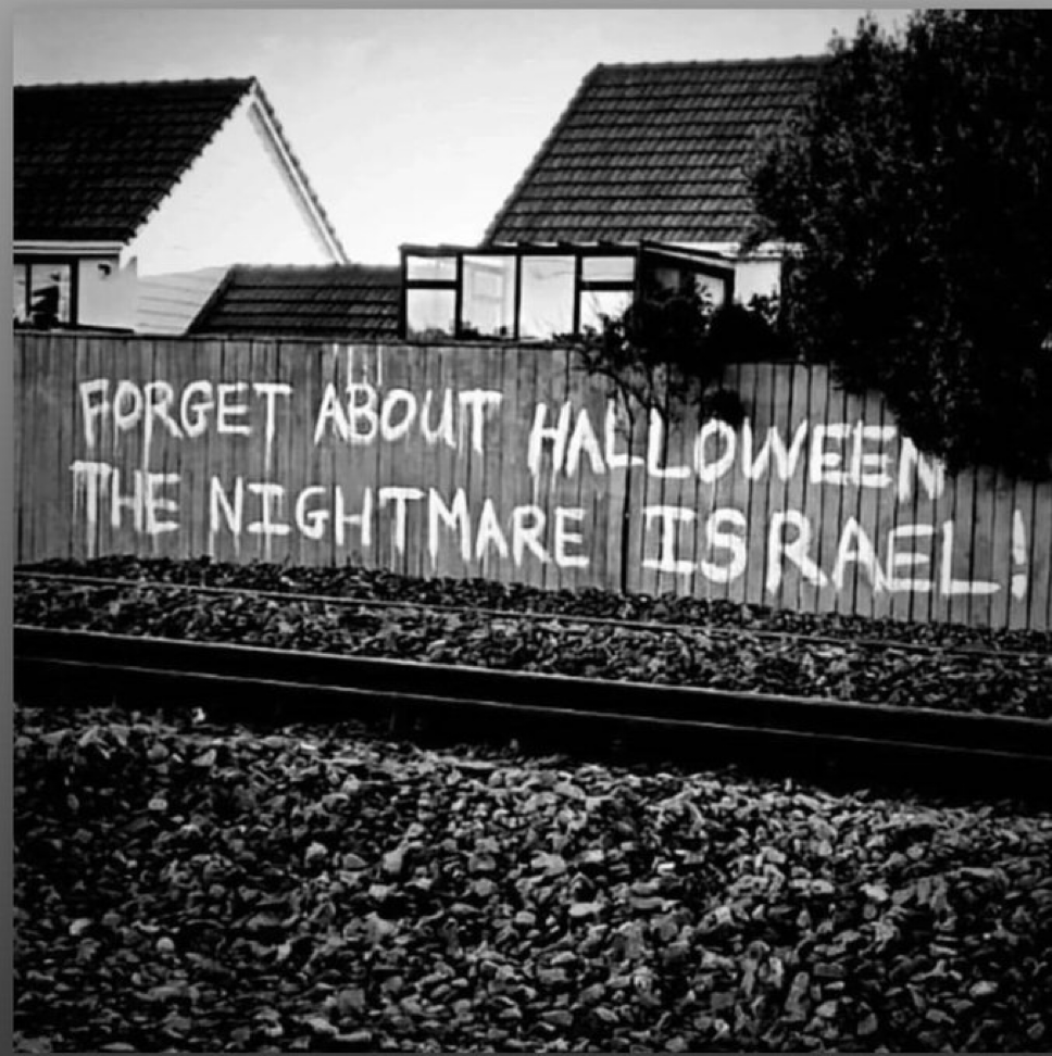 FORGET ABOUT HALLOWEEN THE NIGHTMARE IS ISRAEL!