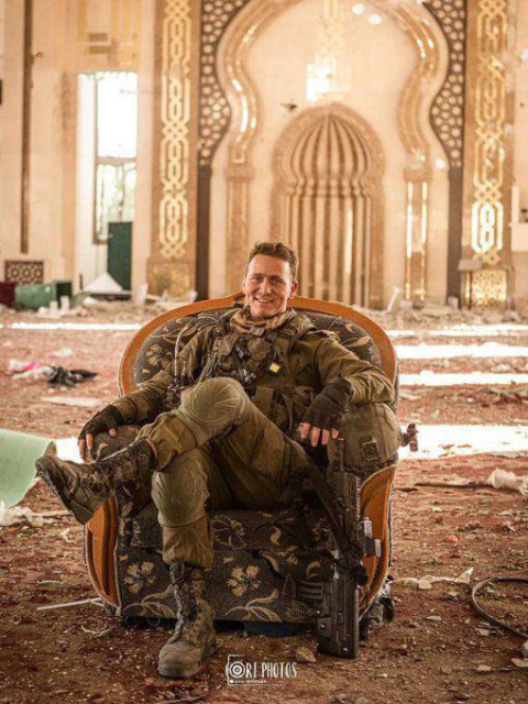 An IDF soldier shared a photo inside a Palestinian mosque before blowing it up. 