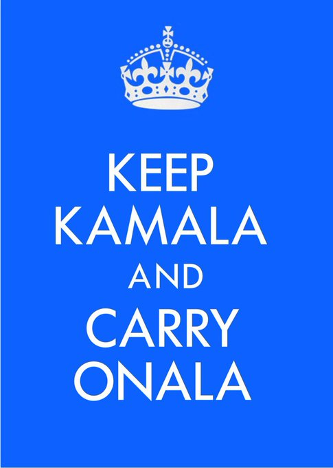 Keep
Kamala 
and 
Carry
Onala