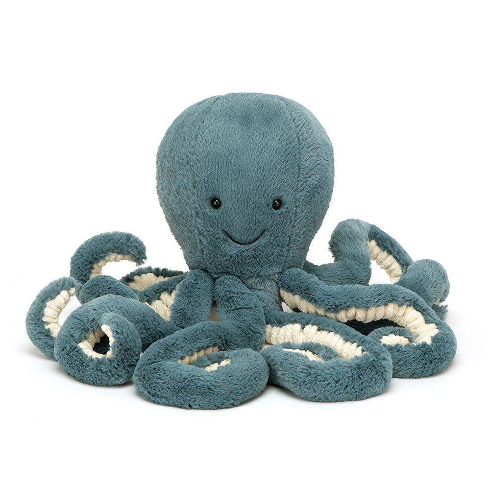 Amuseables smiley plush octopus