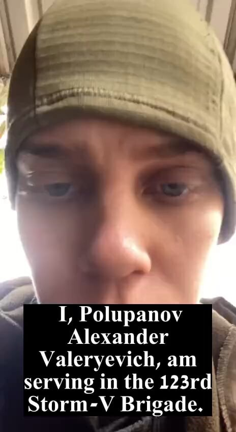 "I just want to live, I want to go home." A russian occupier from the 123rd Storm V Brigade is crying for help after a failed meat assault. He claims that his entire group was killed, the wounded were left without aid, and the commander sent them to their deaths, ignoring his subordinates. 