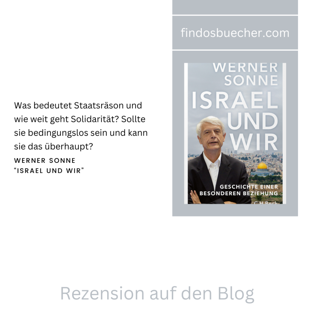 Werner Sonne Buchcover Israel und wir C.H. Beck Verlag