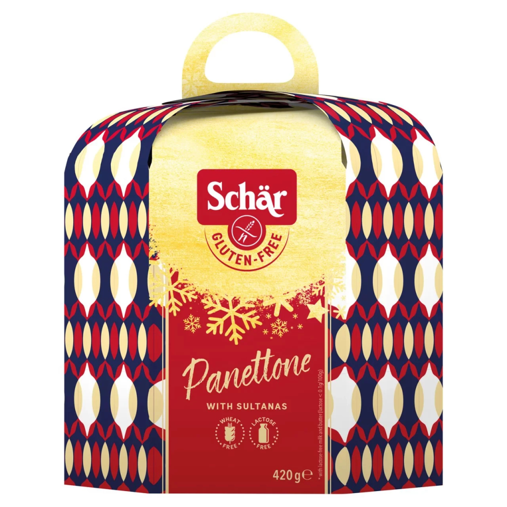 Picture of Schar gluten-free Panettone.