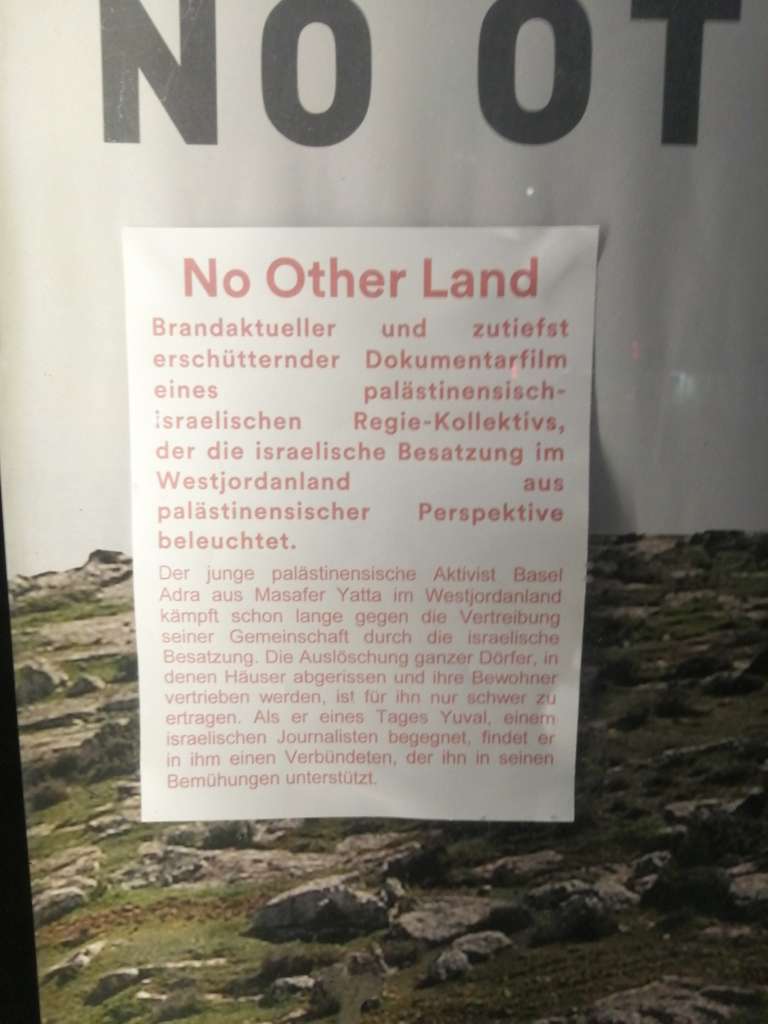 No other land Ankündigung