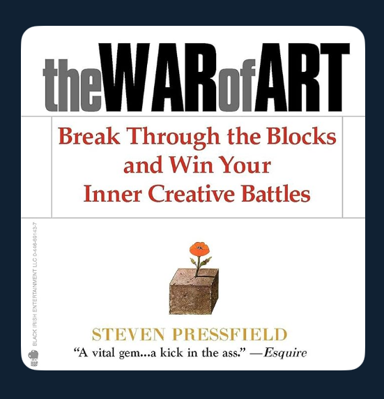 the WARofART
Break Through the Blocks
and Win Your
Inner Creative Battles
PLACK IRISH ENTERTAINVENT ILC 6448-89148.11
STEVEN PRESSFIELD
"A vital gem...a kick in the ass." -Esquire