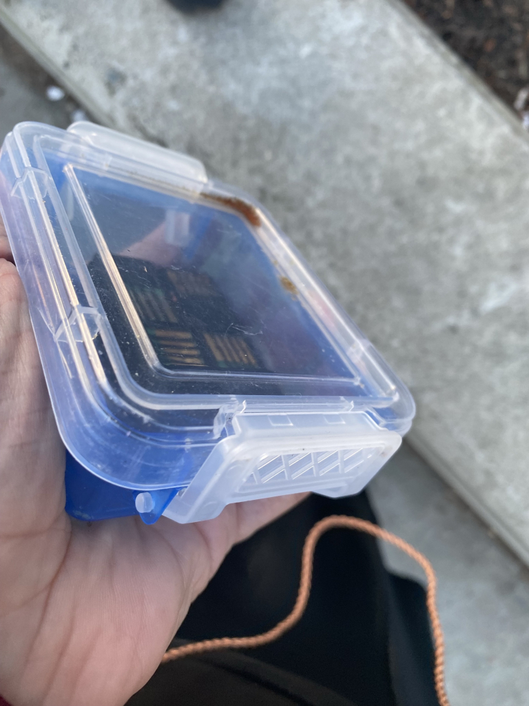 Small plastic box with Switch games that was found earlier today. I am attempting to reunite the games with their owner since these be expensive. 