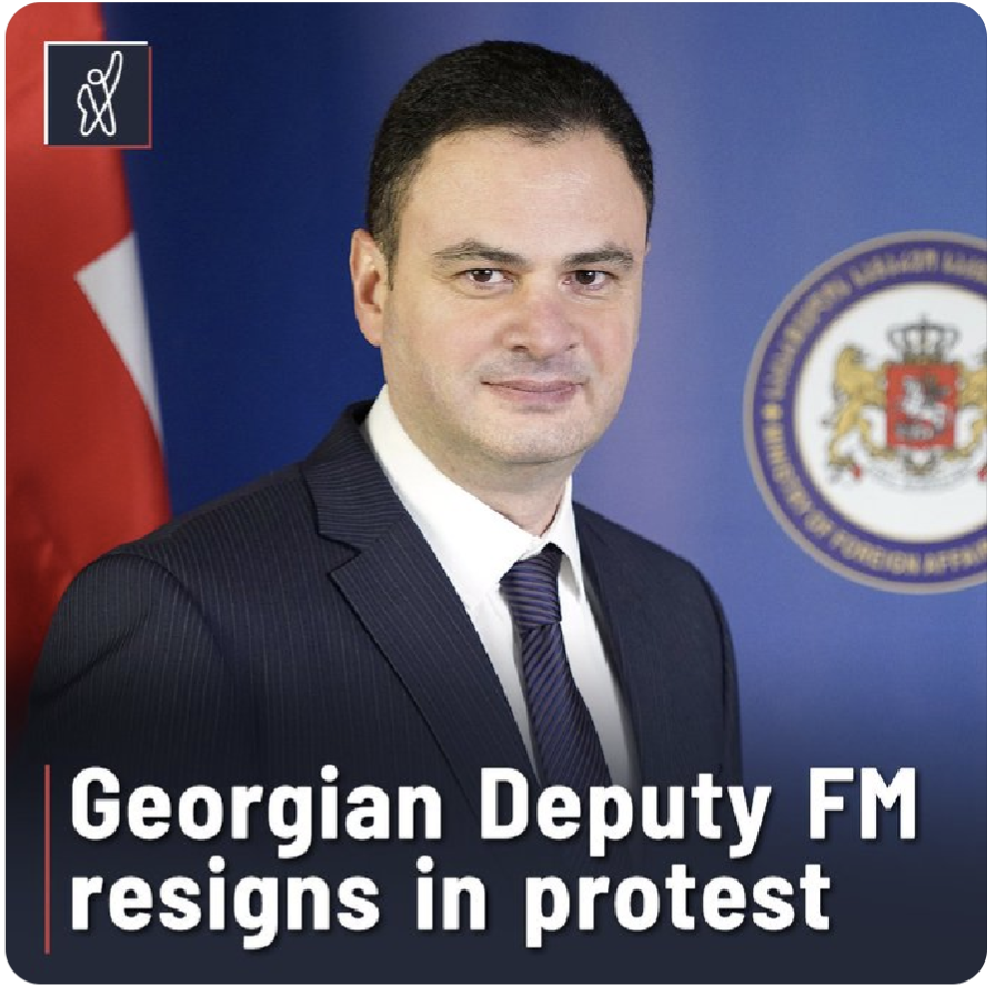 Photo of Georgian Deputy Foreign Minister.