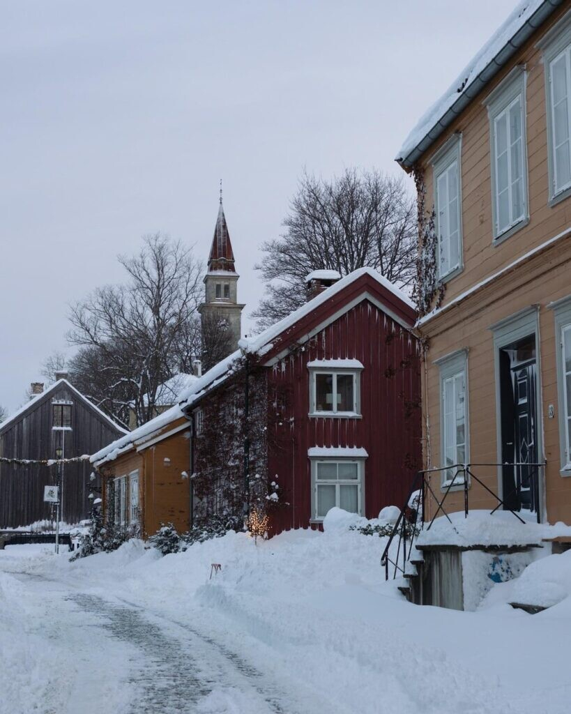 Trondheim sieht im Moment sehr magisch aus ❄️
