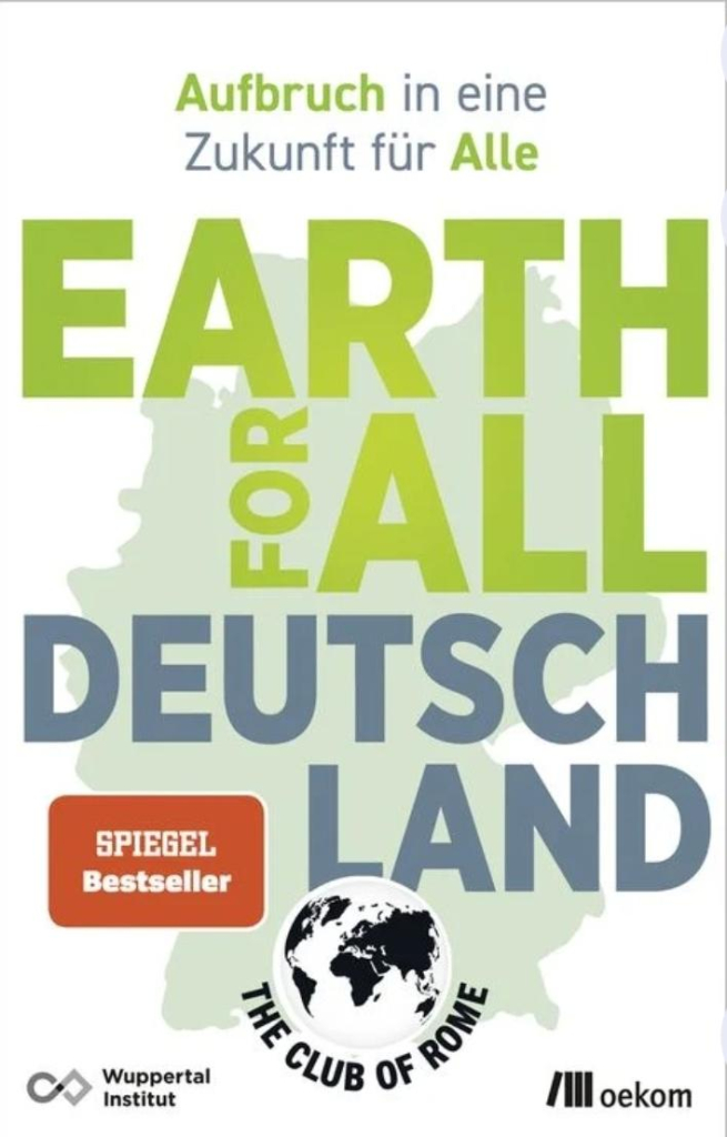 Titelblatt des Buches Earth for all