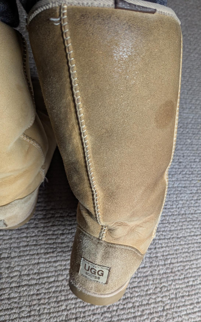 Genuine, original, Australian designed and made Ugg boots. These are not produced under a shonkily claimed trademark for a very well established product family, that claim made by, IMO, unconscionable grifters and rent seekers.