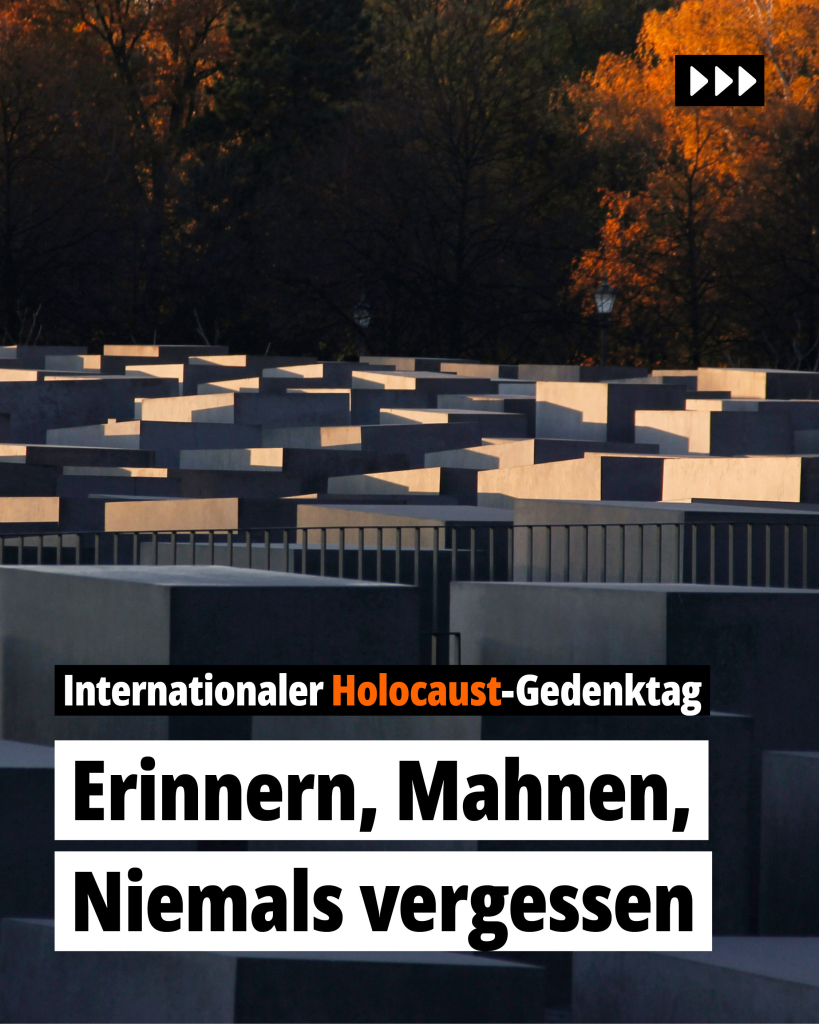 Internationaler Holocaust-Gedenktag. Erinnern, Mahnen, Niemals vergessen. Das Bild zeigt das Denkmal für die ermordeten Juden Europas. Foto: Amit Lahav/Unsplash