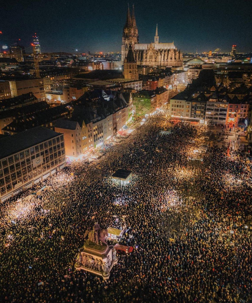 Demofoto aus Köln vom 2024