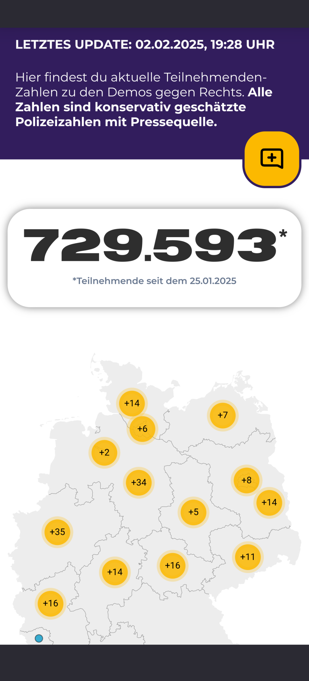 Screenshot der Webseite https://www.demokrateam.org/report/