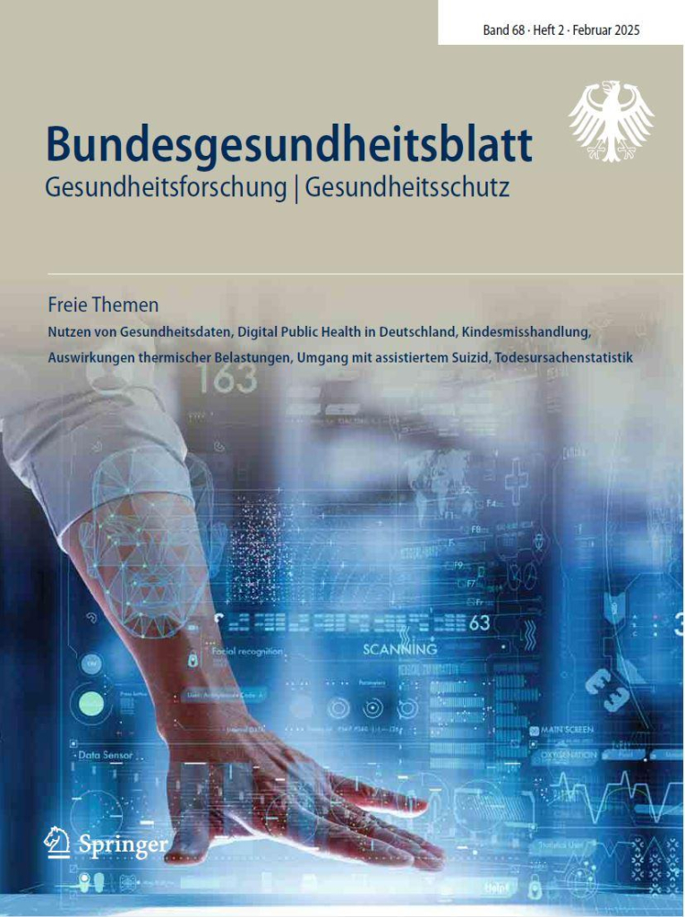 Cover der Februar-Ausgabe des Bundesgesundheitsblattes.