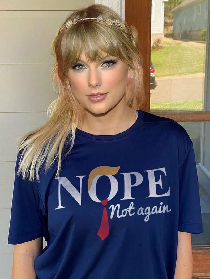 Taylor Swift T-Shirt Trump not again