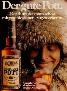 Werbeplakat „Der gute Pott“ für Deutschen Rum