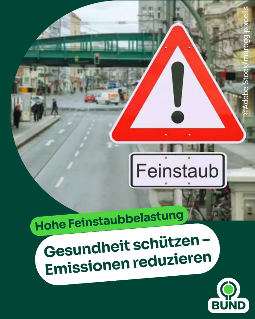 Gesundheit schützen - Emissionen reduzieren