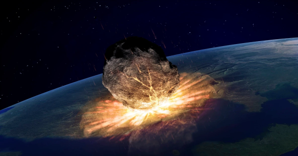 Asteroid strike