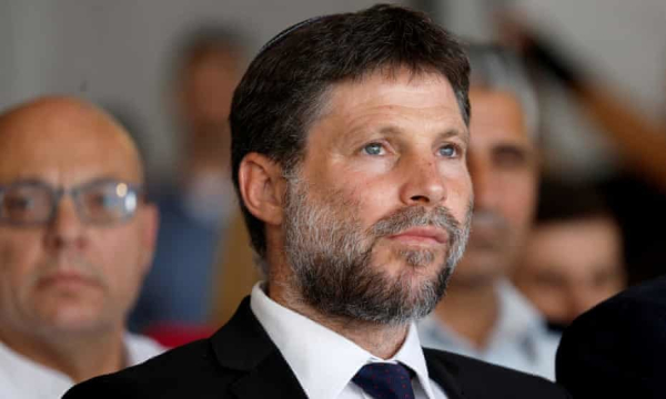 Israeli finance minister Bezalel Smotrich