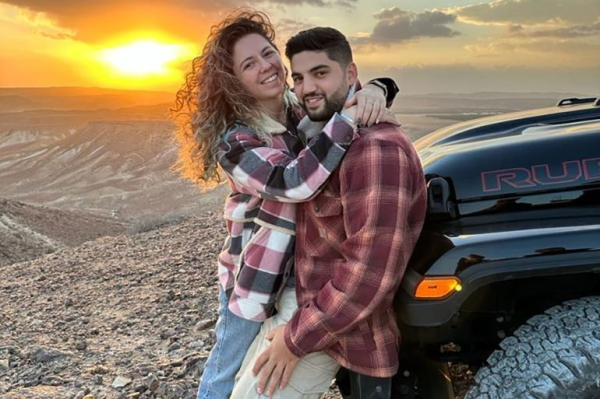 Danielle Waldman and Noam Shay, victims of the Hamas attack on the Supernova music festival in southern Israel on October 7 [Courtesy of Eyal Waldman]