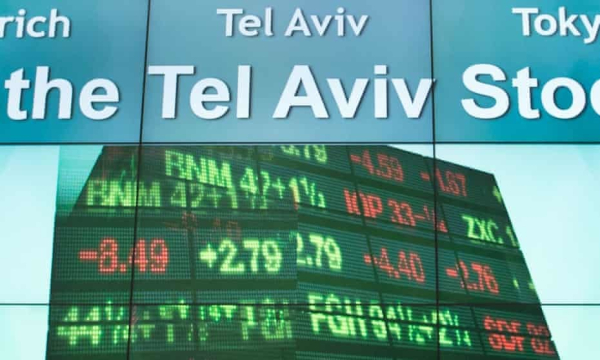 The researchers say traders on the Tel Aviv stock exchange ‘appeared to anticipate the events to come’. Photograph: Stefan Rousseau/PA