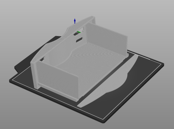 The updated drawer for my Smart Roadster. Now with better holes for the snap-in USB ports.