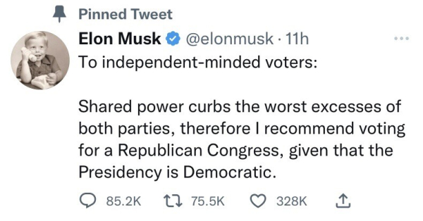 Elon Musk Tweet