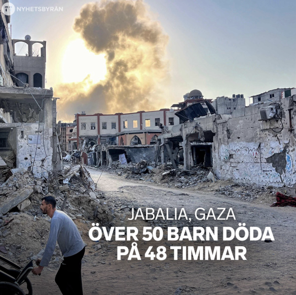 Totalt demolerat samhälle. En stad i ruiner - JABALIA, GAZA ÖVER 50 BARN DÖDA PA 48 TIMMAR. 