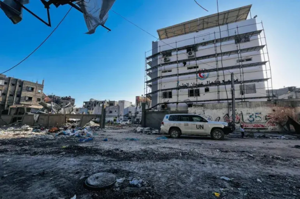 The Kamal Adwan Hospital in Beit Lahiya in the northern Gaza Strip [File: AFP]