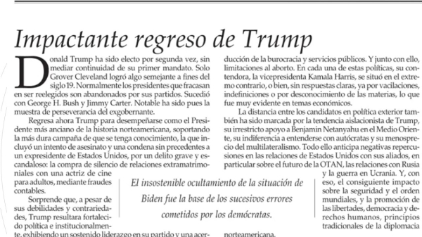 editorial el Mercurio