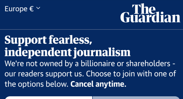 Support fearless,
independent journalism
We're not owned by a billionaire or shareholders - our readers support us. Choose to join with one of the options below. Cancel anytime.