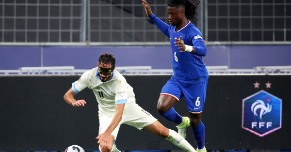 Eduardo Camavinga features as France draw with Israel