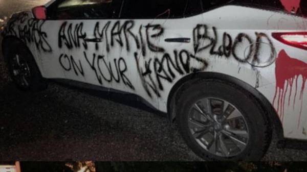 University of Washington president’s car, home vandalized with ‘vile graffiti’ amid Israel-Hamas war – KIRO 7 News Seattle