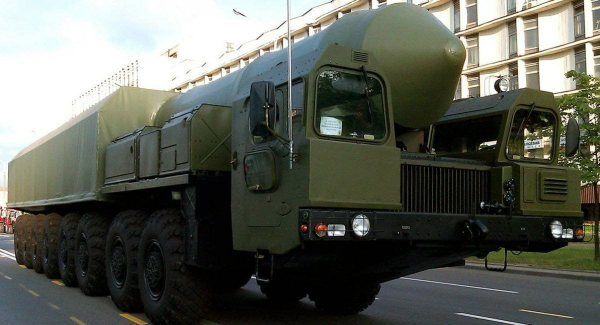 Russian icbm and launcher