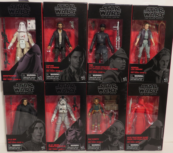 Got more Star Wars figures into the collection today getting a sealed case assortment of Black Series figures for $50 