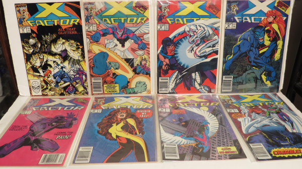 A few of the  X-Factor comics picked up at the Antique Store this month! 