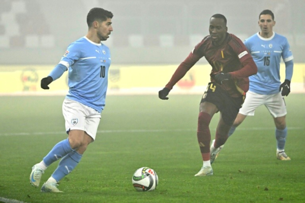 Israel played Belgium in a Nations League game in Budapest last week (Attila KISBENEDEK)