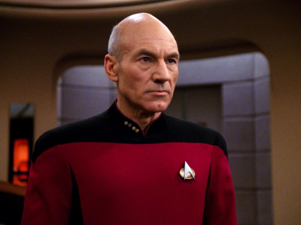 Captain Jean-luc Picard of the U.S.S. Enterprise

(make it so, make it so)