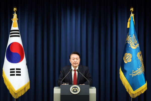 South Korean President Yoon Suk Yeol Declares Martial Law Live On TV