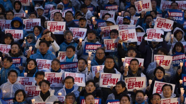 Yoon replaces the defense minister as South Korea's parliament moves to vote on their impeachments