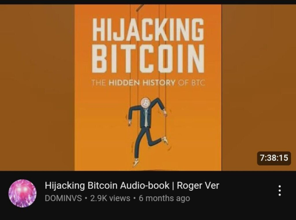 Hijacking Bitcoin Audiobook on YouTube