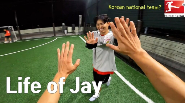 Bundesliga player! I Played Futsal with Jung Woo Young. feat. JFootball's life