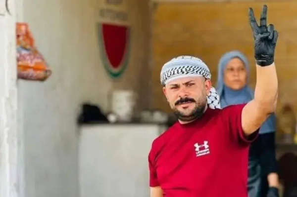 Chef Mahmoud Almadhoun, 33, is survived by his wife, Alaa, and their seven children - the youngest of whom is a baby girl named Aline, who was born just a few weeks ago [GazaSoupKitchen via Instagram]