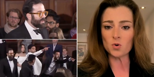 Pro-Israel speaker blasts ‘deeply shocking’ scenes at Oxford Union after debate descends into chaos