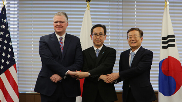 Top Nuclear Envoys of S. Korea, US, Japan Hold Talks on N. Korea