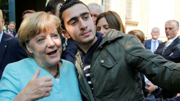 Selfie mit Merkel: „Deutschland will jetzt keine Flüchtlinge mehr“, sagt der Syrer