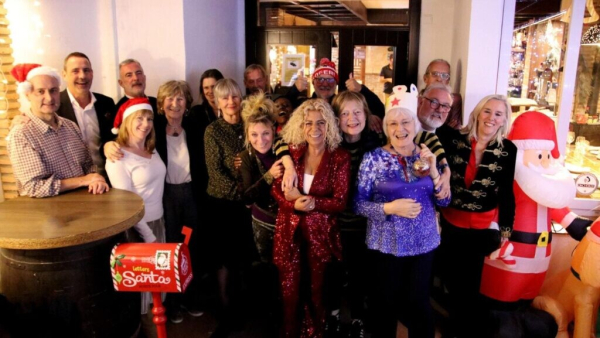 Costa Press Club members gather for Christmas food and fun