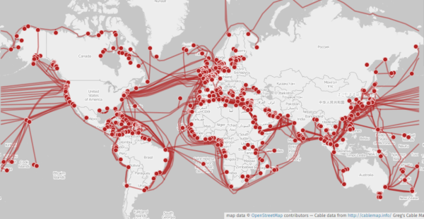 [ImageSource: via Wikipedia Cable data by Greg Mahlknecht]

<World map showing submarine cables in 2015>

NATO officials believe they can use similar platforms that the U.S. Navy’s Fifth Fleet uses, which will simplify and speed up USV (Unmanned Surface Vessels) deployment. However, the Admiral's office still needs to do a lot of things, especially as there are no specific details yet about the planned seaborne monitoring and reconnaissance system. “There is no name, just USV Fleet,” says Admiral Vandier. But because it will probably use an already existing system, it has set June 2025 as the launch date of the drone surveillance fleet — just in time for the next NATO Summit.